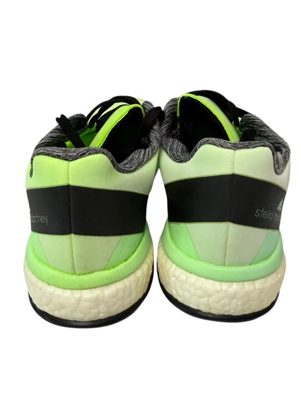 Adidas Stella McCartney Womens 10 Lime Green Black Sneakers GZ8494